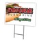 Signmission Italian Sausage Sub Yard & Stake outdoor plastic coroplast window, C-1216-DS-Italian Sausage Sub C-1216-DS-Italian Sausage Sub - alternate 1